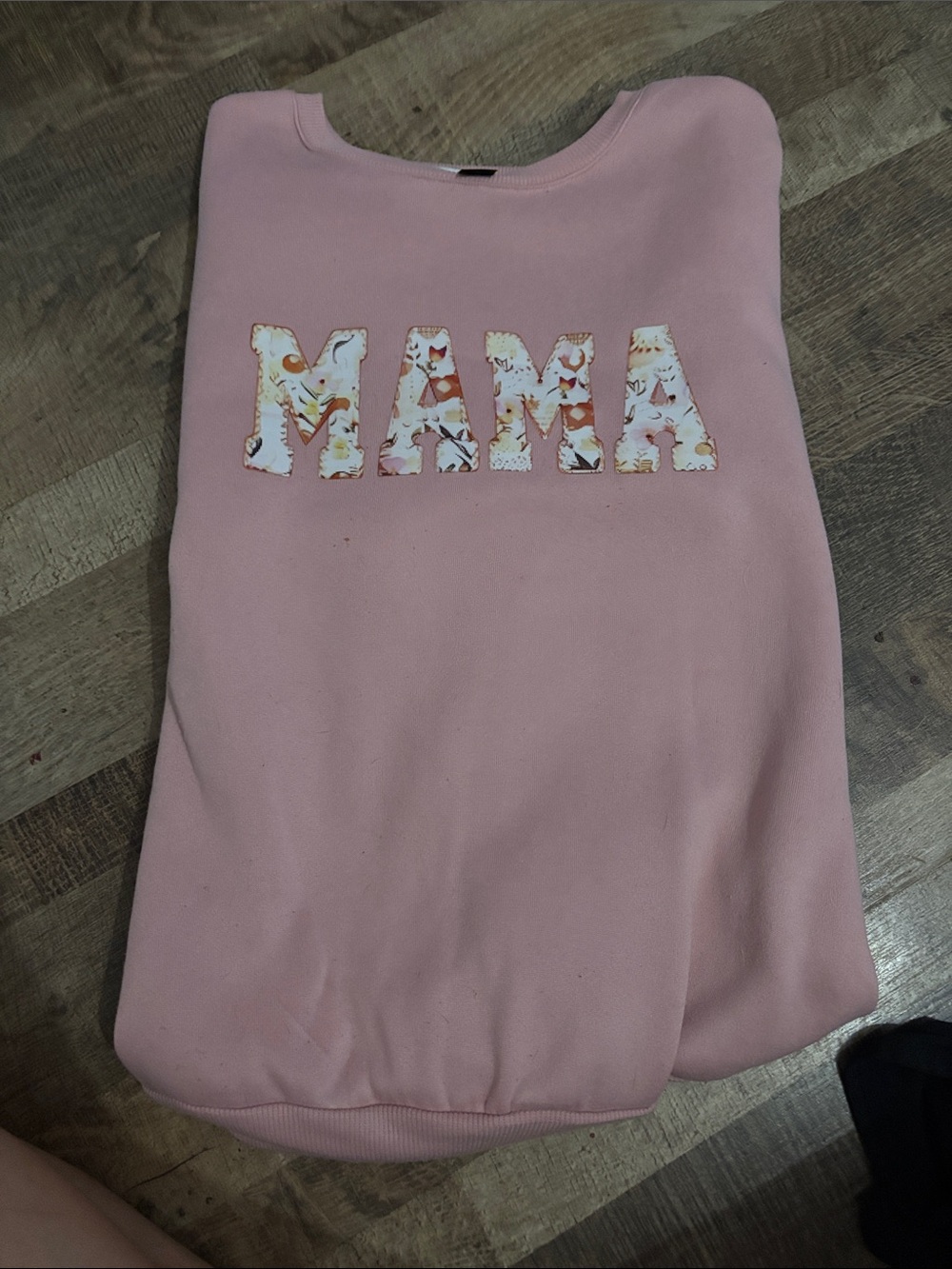 Mama Graphic Pink Kids Sweatshirt